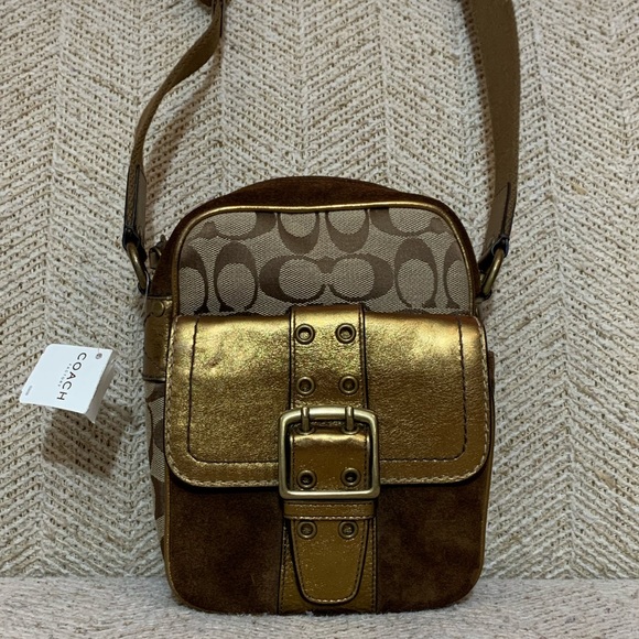 ❇️Coach Vintage Fabric/ Leather Bag❇️ - Picture 1 of 11
